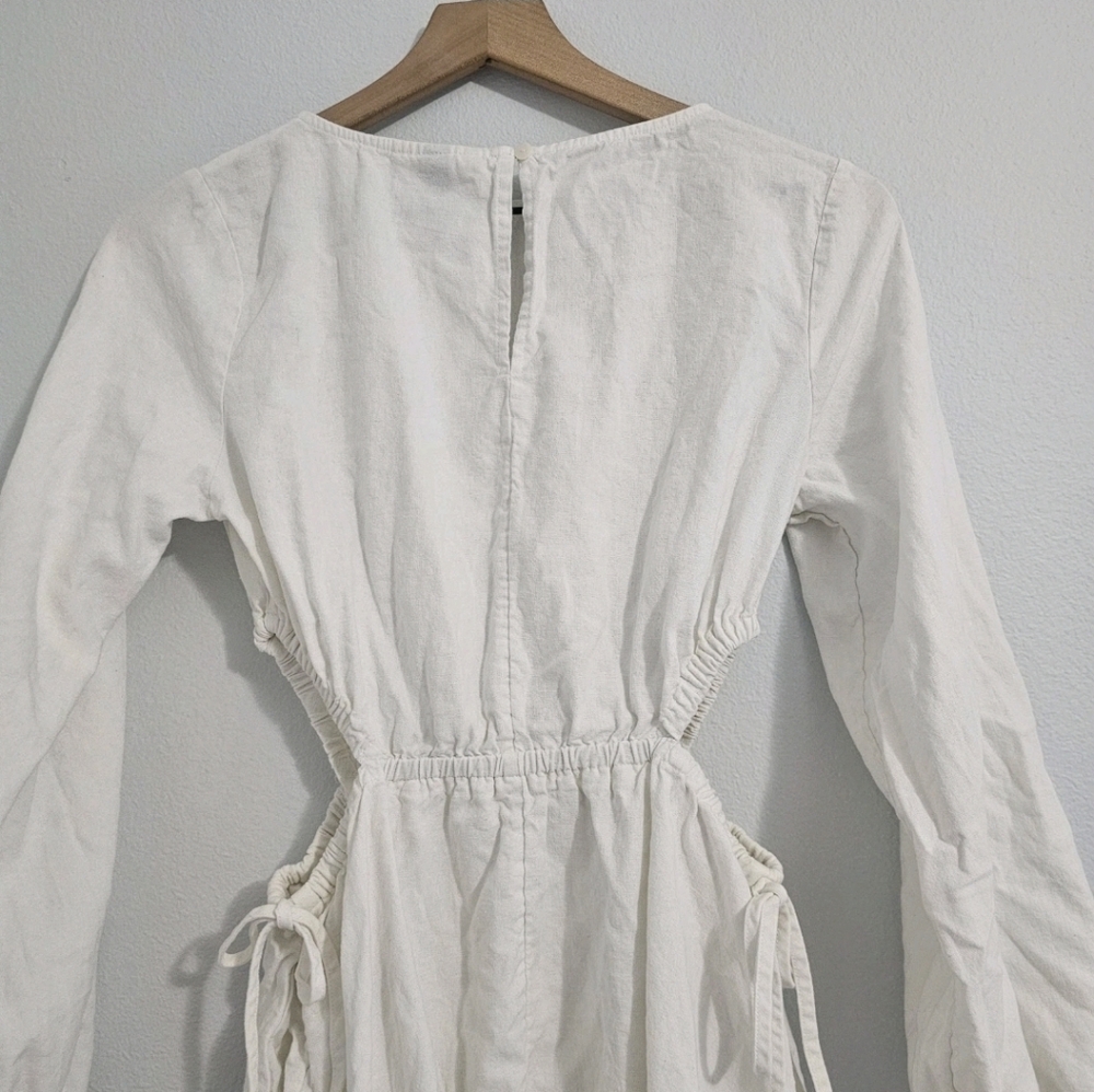 Universal Thread •‎ Linen White Dress - Picture 8 of 12